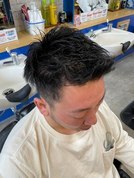 カットハウス ピンパーマ