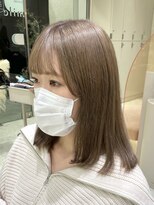 マイル 渋谷(mile)&nbsp;ブリーチ1回～くすみベージュ