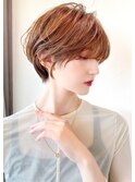 ショートボブ髪型30代40代50代前髪あり前髪なし面長丸顔【倉田】