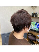 カミケン 清明店(kamiken.)&nbsp;くせ毛ハンサムショート大人クールふんわり【カミケン清明店】