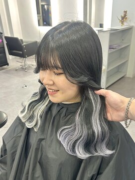 シェイロ(Cielro) エクステで出来るインナーカラー/デザインエクステ