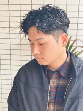 スウェル 船橋店(Swell) ハイライト/マッシュパーマ/ウルフ/アッシュブラック