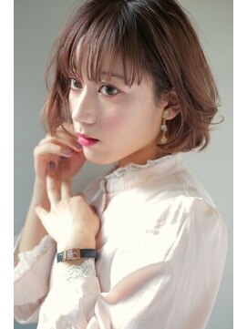 アフロディーテ 銀座(APHRODITE GINZA) 前髪/こなれミディ/ウェーブパーマ/アンブレラカラー/銀座