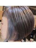 カットインタイムイベ&nbsp;インナーグレーボブ！