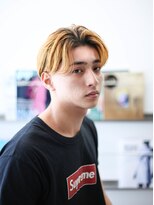 クラスコウベ 三宮店(Krass kobe)&nbsp;かきあげセンターパートニュアンスパーマ【宮尾ウィルヘルム】