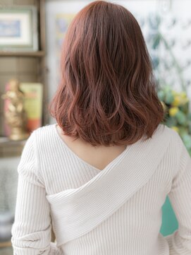 カバーヘア ブリス 川口(COVER HAIR bliss) ■ベビーピンクくせ毛風カールくびれヘア301川口20代30代40代