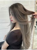 エクステで作るロングヘア