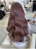 ピンクベージュ