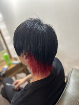 ハルクファースト 札幌(HRK 1st.) 札幌大通りメンズショートカット波巻きツイストスパイラルパーマ