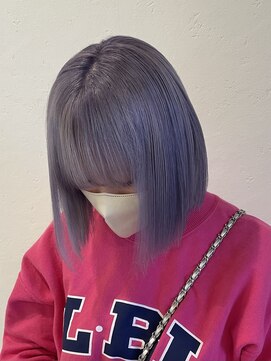 カラースタンド(COLOR STAND) ミルクティーベージュハイトーンダブルカラーブリーチ佐賀