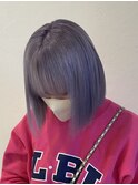 ミルクティーベージュハイトーンダブルカラーブリーチ佐賀
