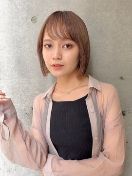 ロンド 銀座(Lond) ☆春日☆イメチェン外ハネボブ美髪ワイドバングレイヤー19