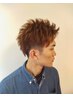 【男性限定】カット+眉カット+頭皮のクレンジングシャンプー　￥6270→￥5500