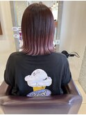 グラデーションピンク☆