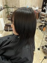 ら・ぽーる レイヤーカット インナーカラー