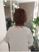 パーマスタイルウルフ