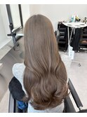 ブリーチなしでできるヘーゼルベージュ♪10代20代30代