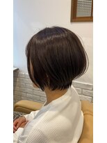 ミルク(MILK)&nbsp;ショートボブ×アッシュベージュ×髪質改善カラー 30代40代50代