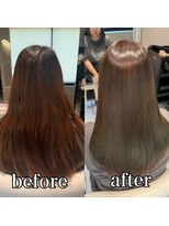 ルミス 銀座(Lumis) ストレートスタイル/艶髪/髪質改善/縮毛矯正/銀座/東銀座