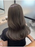 グレージュ＊透明感カラー＊ブリーチなし