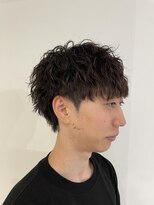 ニアウ 伊勢崎連取店(Niau)&nbsp;メンズマッシュツイストスパイラルパーマメンズパーマ