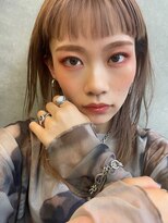 スリーバイベルベット(THREE...by velvet)&nbsp;メルティーベージュ♪ブリーチカラー/ミルクティー/オージュア