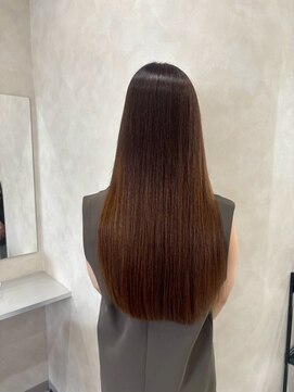 キング 梅田店(K!ng) 縮毛矯正髪質改善ハイライトレイヤーカット梅田美容室エクステ