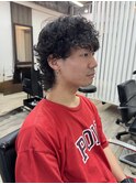 池袋マレットスパイラルパーマ◎[池袋メンズ美容室］