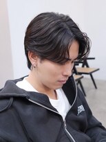 オルセン(OLSEN)&nbsp;ニュアンスパーマ/フェザー/毛流れ/緩め/センターパートパーマ