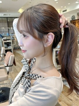 アフロート ルヴア(AFLOAT RUVUA) 【坂本スタイル】レイヤーカット/髪質改善/縮毛矯正/20代/30代