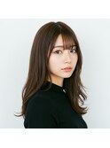 ミディアムヘアー/チャコールグレー/20代30代/髪質改善/越谷