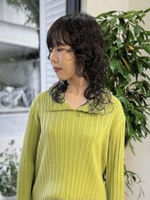 ハヤシ(HAYASHI)&nbsp;ハイレイヤーミディアムパーマ