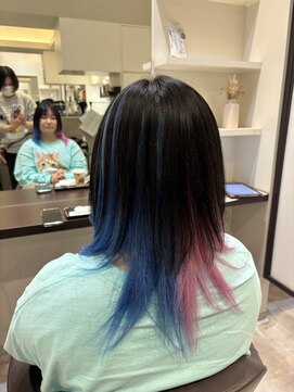 アナザーワールドココン(ANOTHER WORLD cocon) #ブリーチカラー#ツインカラー