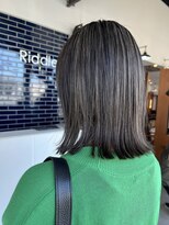 リドル ヘアー 駒生店(Riddle HAIR)&nbsp;やわらかく見える外ハネボブ