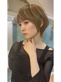 ●杉浦大人ガーリー/白髪前髪/ショートボブ/30代40代50代/銀座