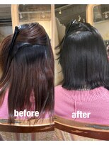 髪質改善と縮毛矯正の専門店 サンティエ(scintiller)&nbsp;巻ける縮毛矯正/髪質改善/縮毛矯正/美髪/艶髪/弱酸性縮毛矯正