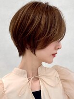 アッシュ 茗荷谷店(Ash)&nbsp;茗荷谷ショートカット白髪ぼかし白髪染めハイライト髪質改善ボブ