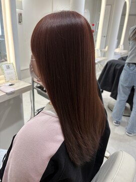 ルシエバイファブリック(Lucie by fabrique) ツヤ感と深みを引き出したチェリーブラウンカラー