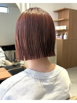 ファヴォリ(favori)&nbsp;【favori 自由が丘】オレンジブラウンボブ