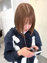 ロイオブジゼル(roi of GiseL)&nbsp;ブリーチ ダブルカラー ハイトーン ミルクティーベージュ 20代