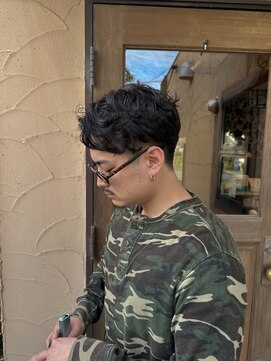 アンツ ヘアーアンドリゾート 辻堂本店(ANT'S Hair and Resort) MEN’S/ニュアンスパーマ/ニュアンスウルフ/30代