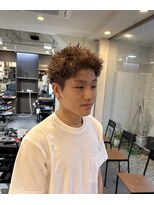 サロン ド ロイ(Salon de Roi)&nbsp;夏はこれでれブリーチパーマスパイキーピンパーマ！