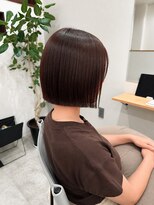 佇余(TAYU)&nbsp;【30・40代】髪質改善で整える大人可愛い切りっぱなしボブ