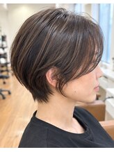 アーブ(hair and make urb)&nbsp;40代大人ショートナチュラルブラウン