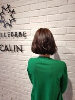 ビューティー エールフォルム 浜松有玉店(BEAUTY YELLFORME)&nbsp;前下がり内巻きボブ