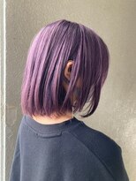 ブロッサム 東久留米店(Blossom)&nbsp;バイオレットカラー／ダブルカラー/小顔見せ/内巻きボブ