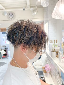ネオリーブカフ 鶴ヶ峰店(Neolive caff) メンズマッシュ　ウェーブパーマ