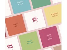 【SNSで話題】超高発色のトレンドカラー剤tintbarも扱っています♪