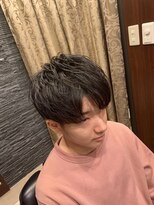 ヒロギンザバーバーショップ 神楽坂店(HIRO GINZA BARBER SHOP)&nbsp;束感王道マッシュ