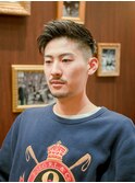 MEN'Sツーブロックショートフェードスタイル
